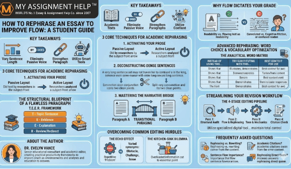 How to Rephrase an Essay to Improve Flow: A Student Guide